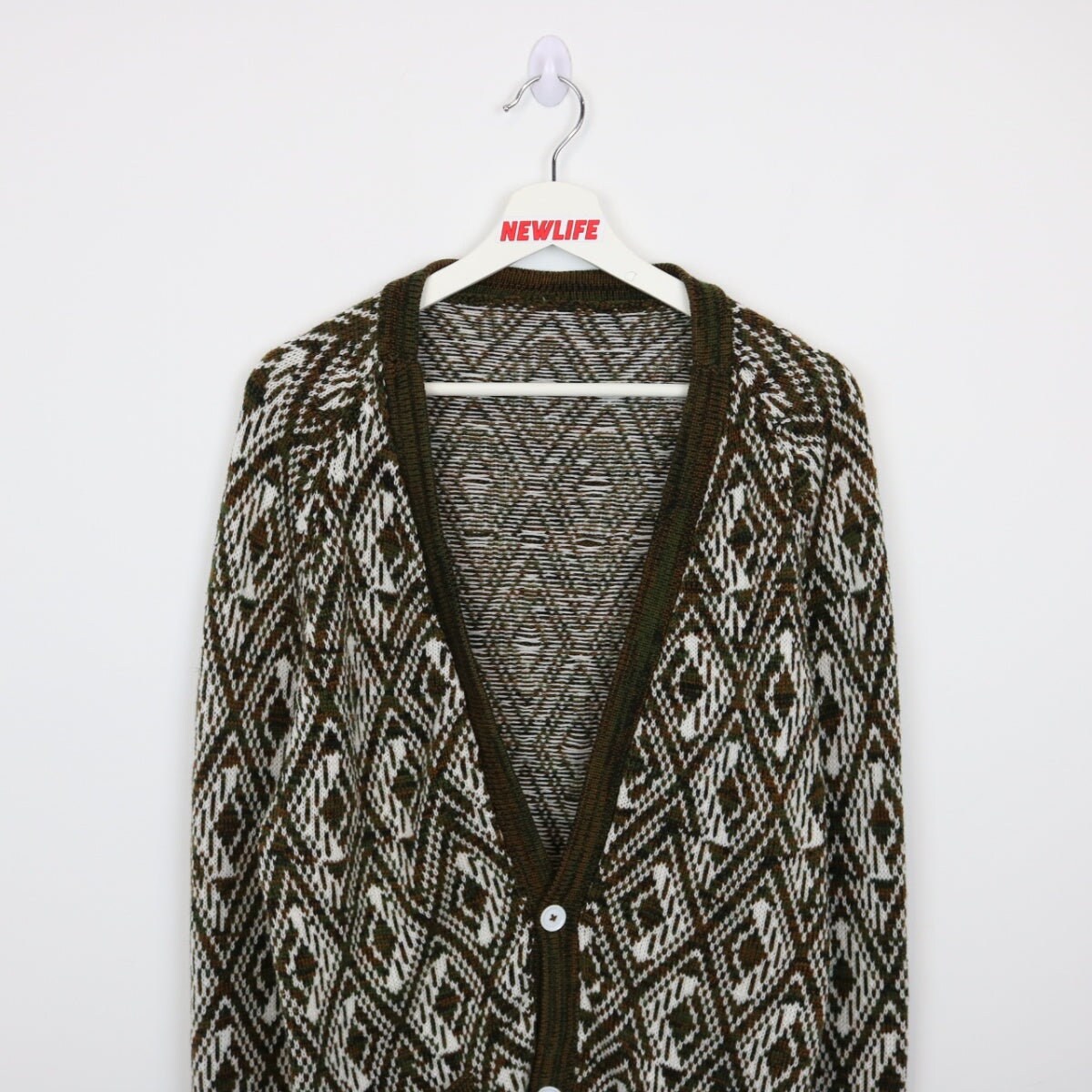 Vintage 90's Patterned Knit Cardigan S - Etsy Vintage 90's Patterned Knit Cardigan S - Etsy