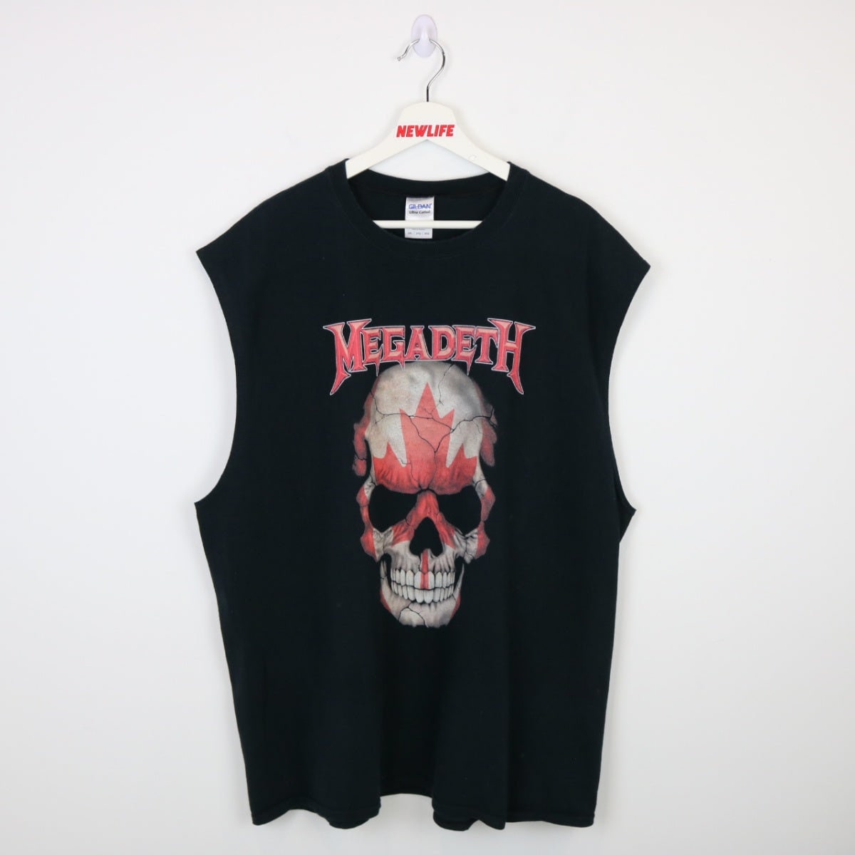Megadeth Tank Top Mit Chrom-Logo - Offizielles Band Merchandise