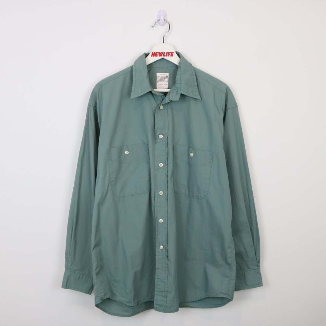 Vintage 80's St. Michael Button up - L - Etsy