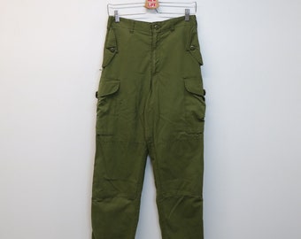 Pantalon cargo militaire vintage des années 90 - 30"