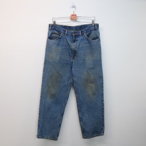 Vintage 80&#39;s Levi&#39;s Orange Tab Denim Jeans - 36&quot;