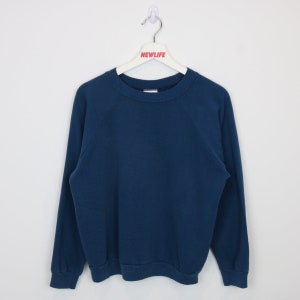 Vintage 90&#39;s Hanes Blank Crewneck - M