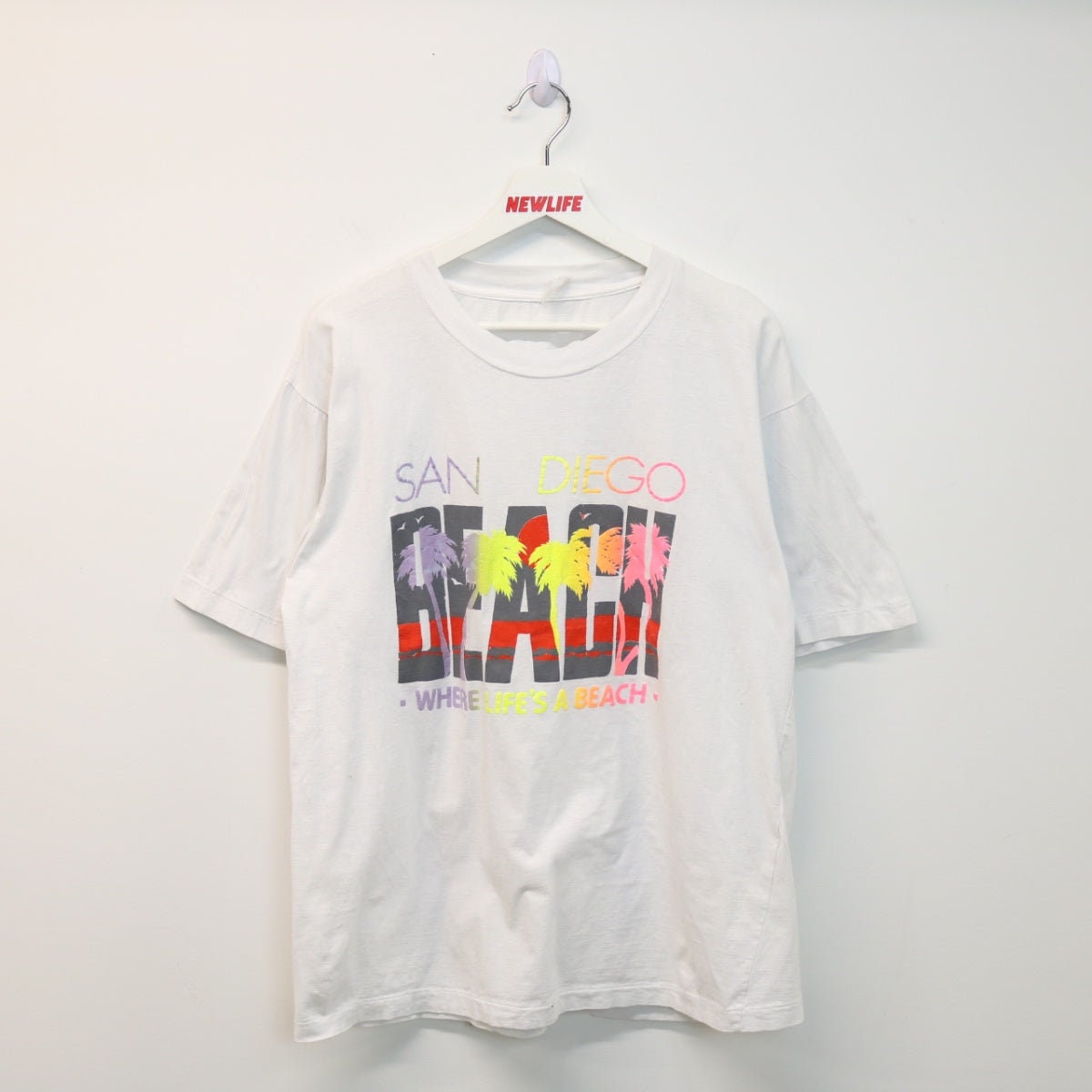 90’S San Diego beach T-SHIRTS Vintage 90's San Diego Beach Tee - L - Etsy