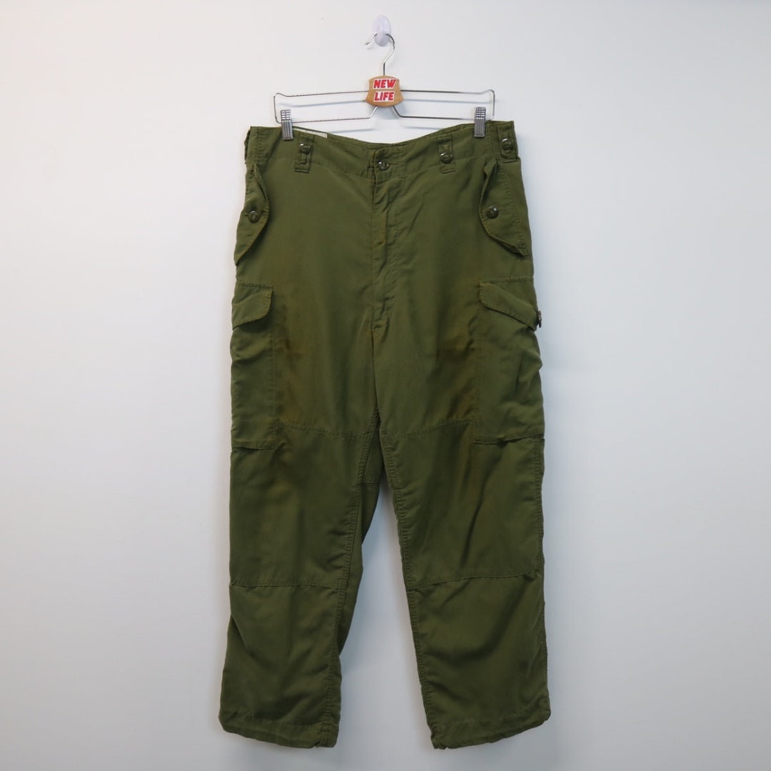 Vintage 1991 Military Cargo Pants 35 Etsy