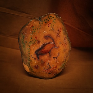 Bison \ Petroglyph \ Artwork