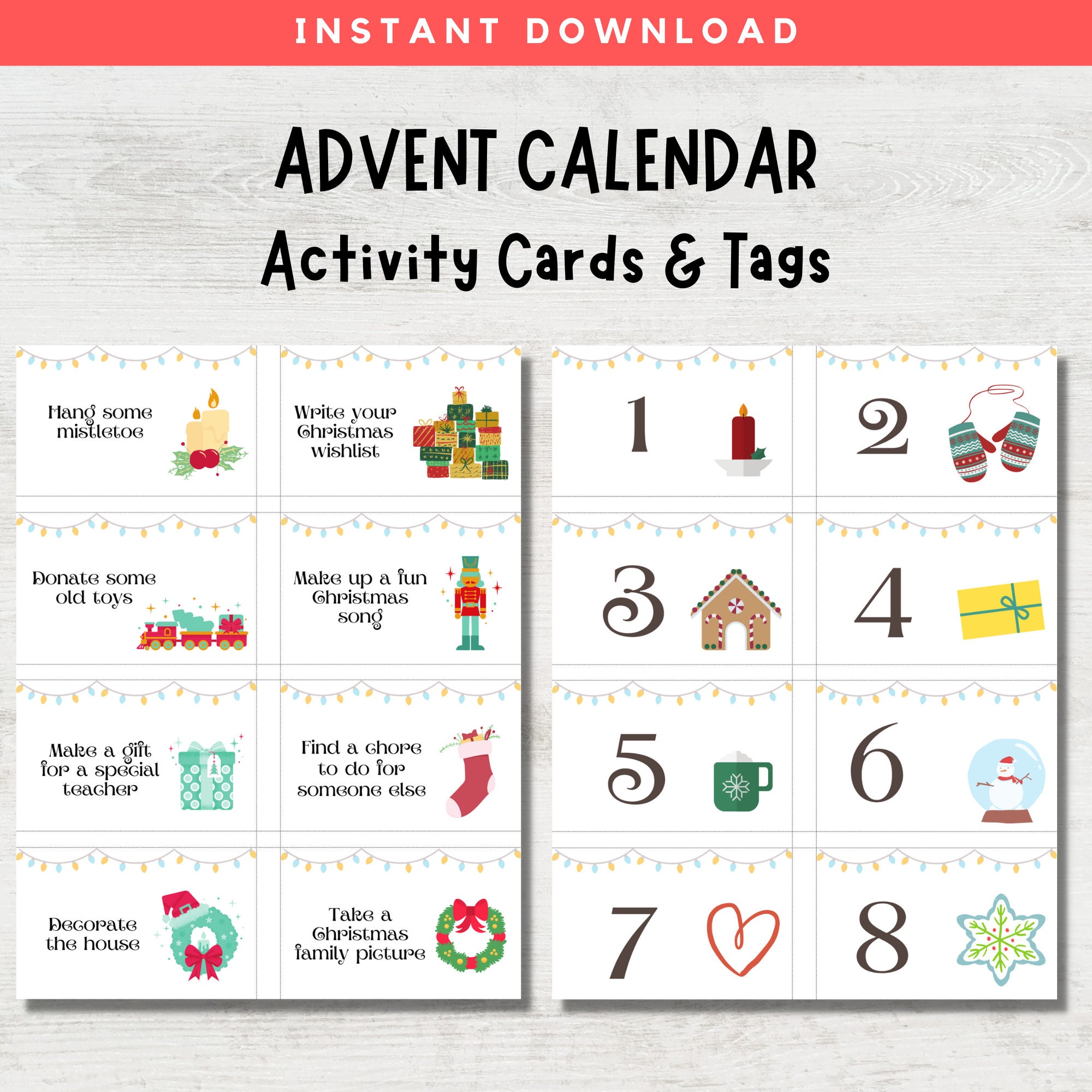 christmas-advent-calendar-activity-cards-number-tags-countdown-to-christmas-printable-advent-activity-cards-christmas-activity-for-kids-etsy