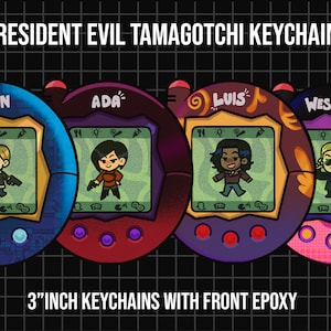 IN-HAND Resident Evil Tamagotchi Keychain 3&quot; Inch