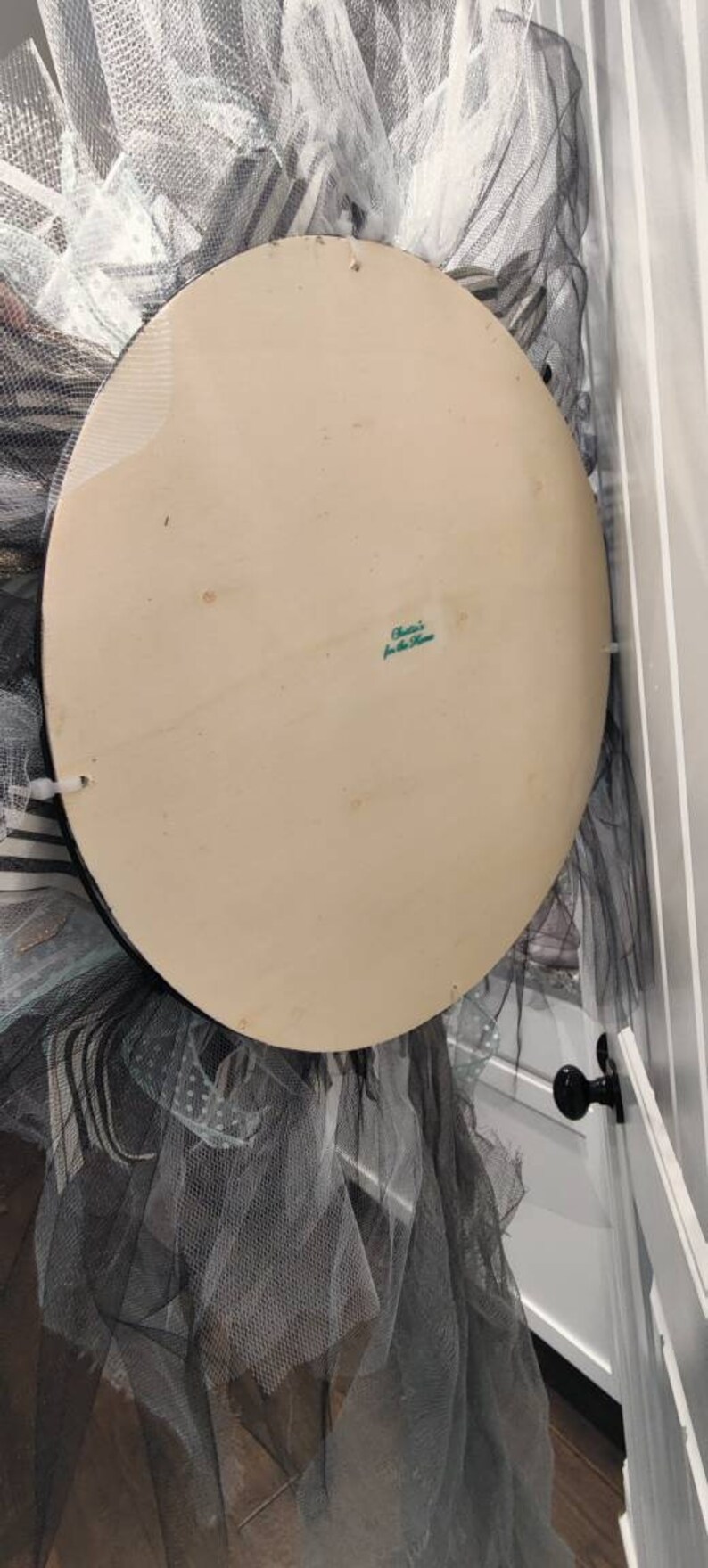 Corpse Zombie Bride Mannequin Head Halloween Wreath Etsy