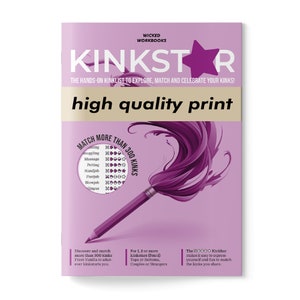 KINKSTAR (PRINT) de kniklijst - Print van hoge kwaliteit - de intuïtieve manier om je knikken te verkennen, matchen en ervan te genieten - geef je seksleven meer pit