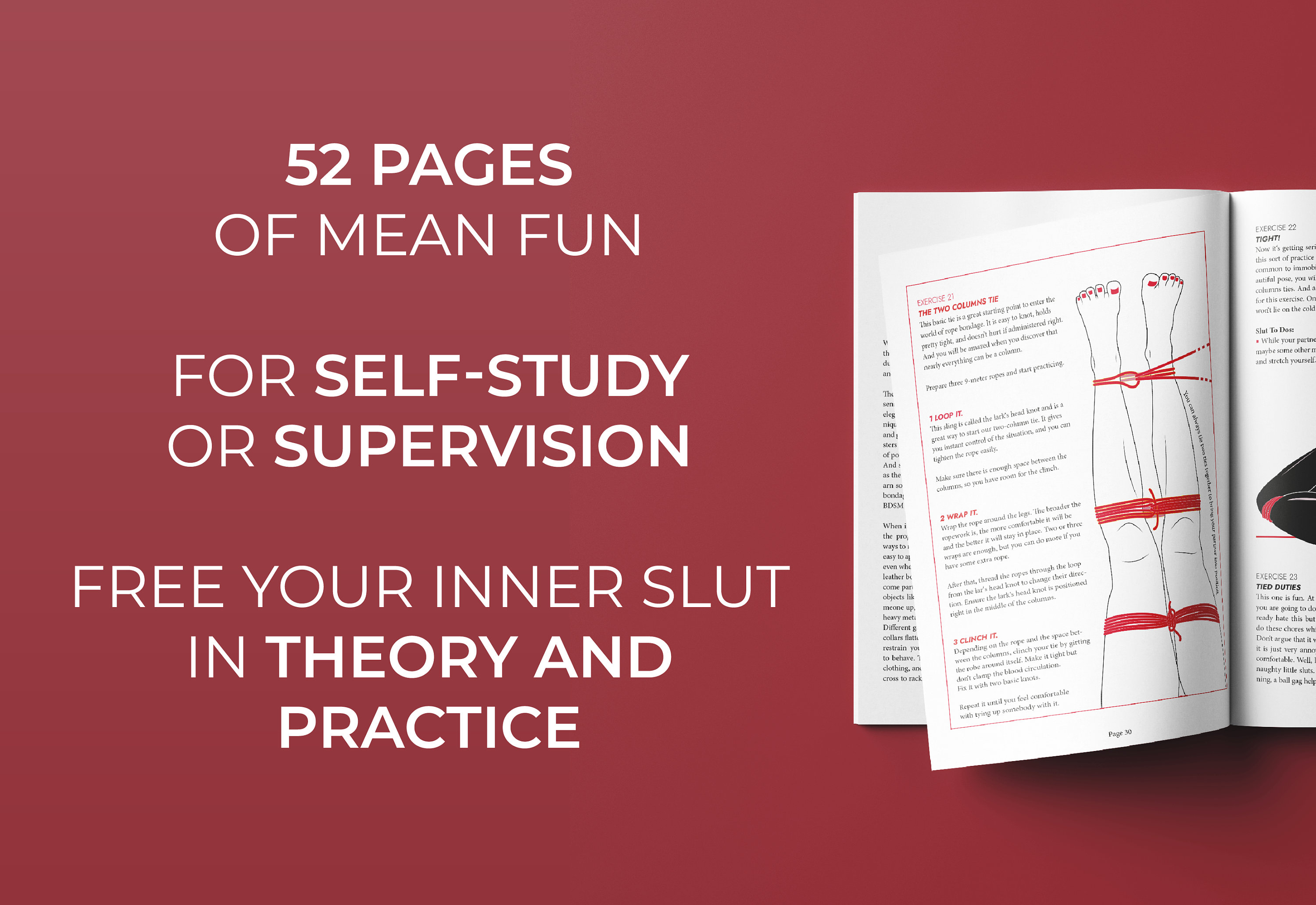 Slut up - the Interactive Workbook for Aspiring Sluts | Kinky Exercises ...