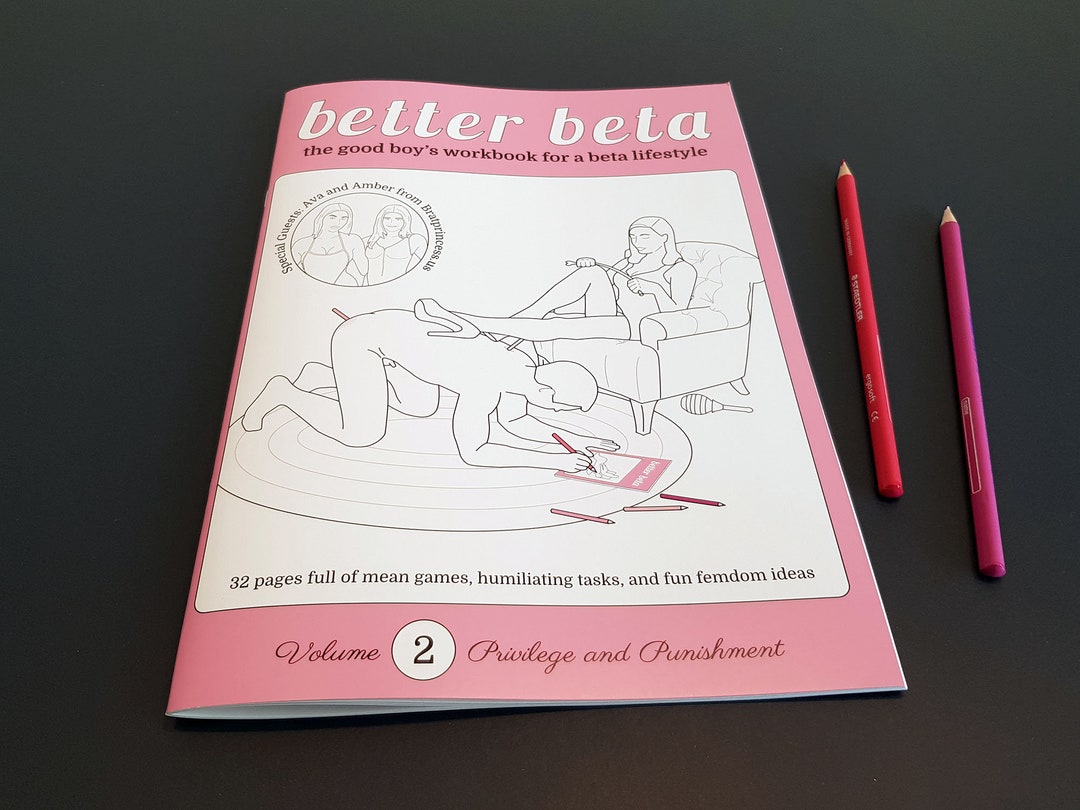 Better Beta 2 Femdom Workbook for Beta Boy Education pic