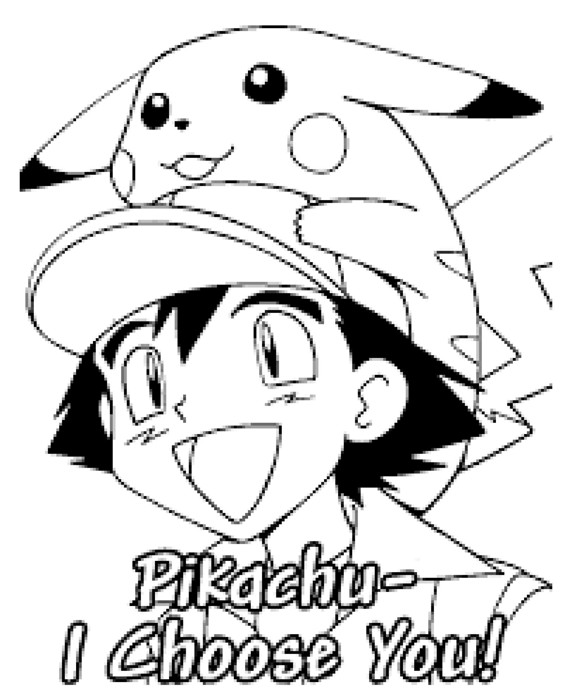 Printable Pikachu Colouring Page Lupon gov ph