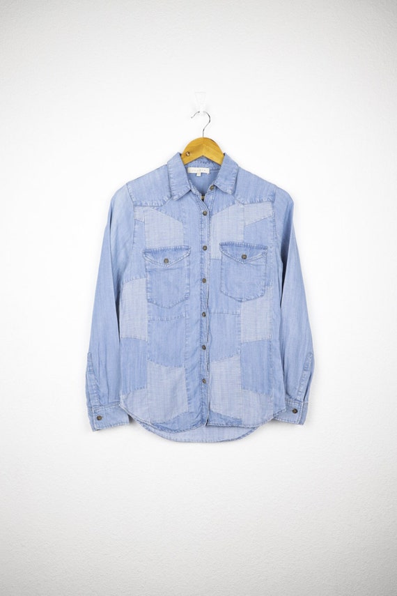 Womens Sandro Paris Blue Indigo 