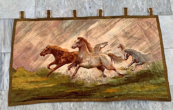 2x4 Feet french Tapestry vintage Tapestry medieval Tapestry horse Tapestry home Decor Tapestry wall Hanging 123x69 Cm Free Shipping Etsy Canada