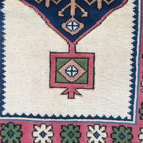 4x3 Feet,Vintage Afghan rug,Turkish Rug,Hand knotted rug,Beautiful home decor rug,Area shops rug,136x81 cm Free shipping