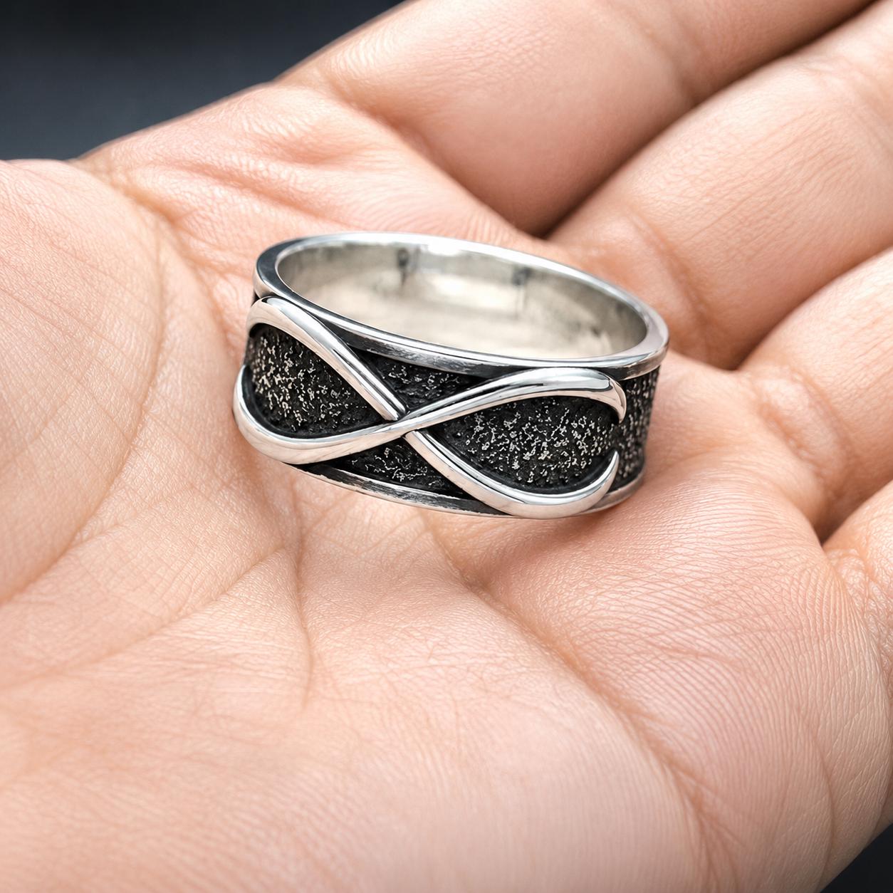 Sterling Silver Goku Black Time Ring: Anime Cosplay Jewelry - Etsy