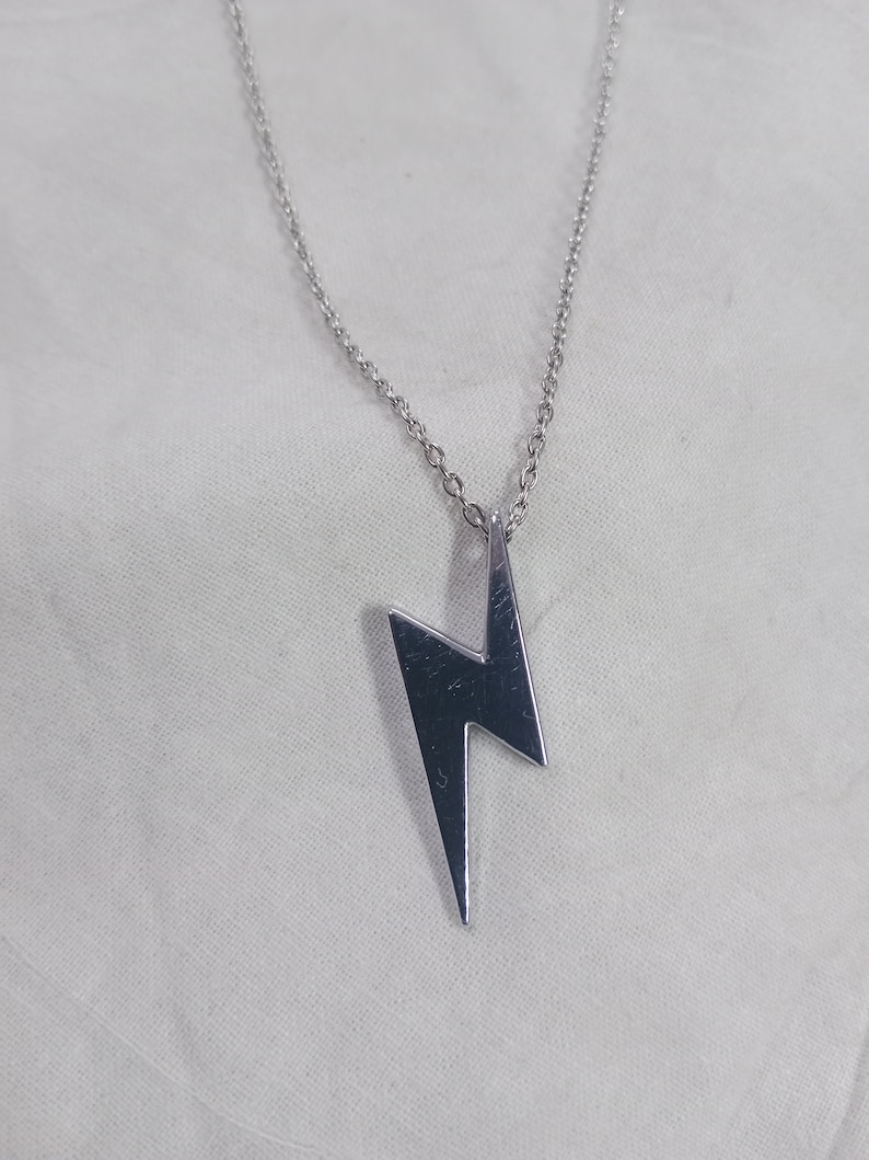 Lightning Flash Pendant, Thunder Pendant, Flash Thunder Pendant, Unisex