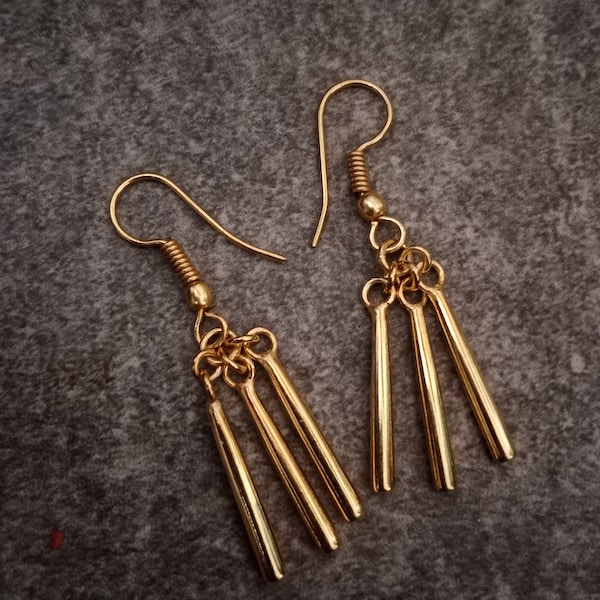 Zoro earrings, Zoro cosplay simple earrings S925 sliver, Anime earrings, Huggie hoop gold earrings, Best gift for zoro fan