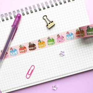 Milk Carton Cat Washi Tape, Cute washi tape