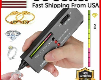 The Best affordable Portable Diamond Tester Selector Illuminated Jewelry Gemstone Testing Tool Kit FREE Shipping!