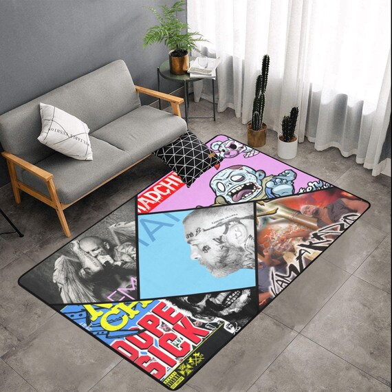 Custom Rap Carpet / Hip Hop Area Rug for Living Room / Hip Hop Etsy
