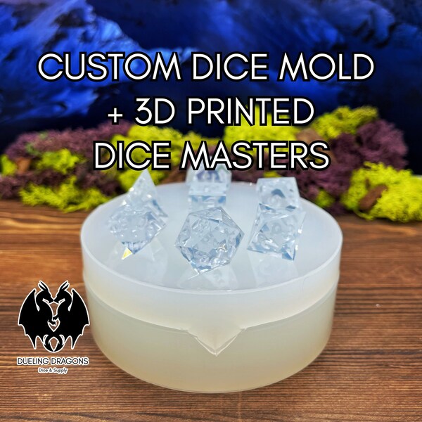 Dnd Dice Mold Etsy