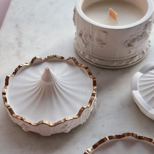 Large Carousel Container Candle | Horse Carousel | Dark Sculptural Candle | Decorative Candle | Soy wax candles