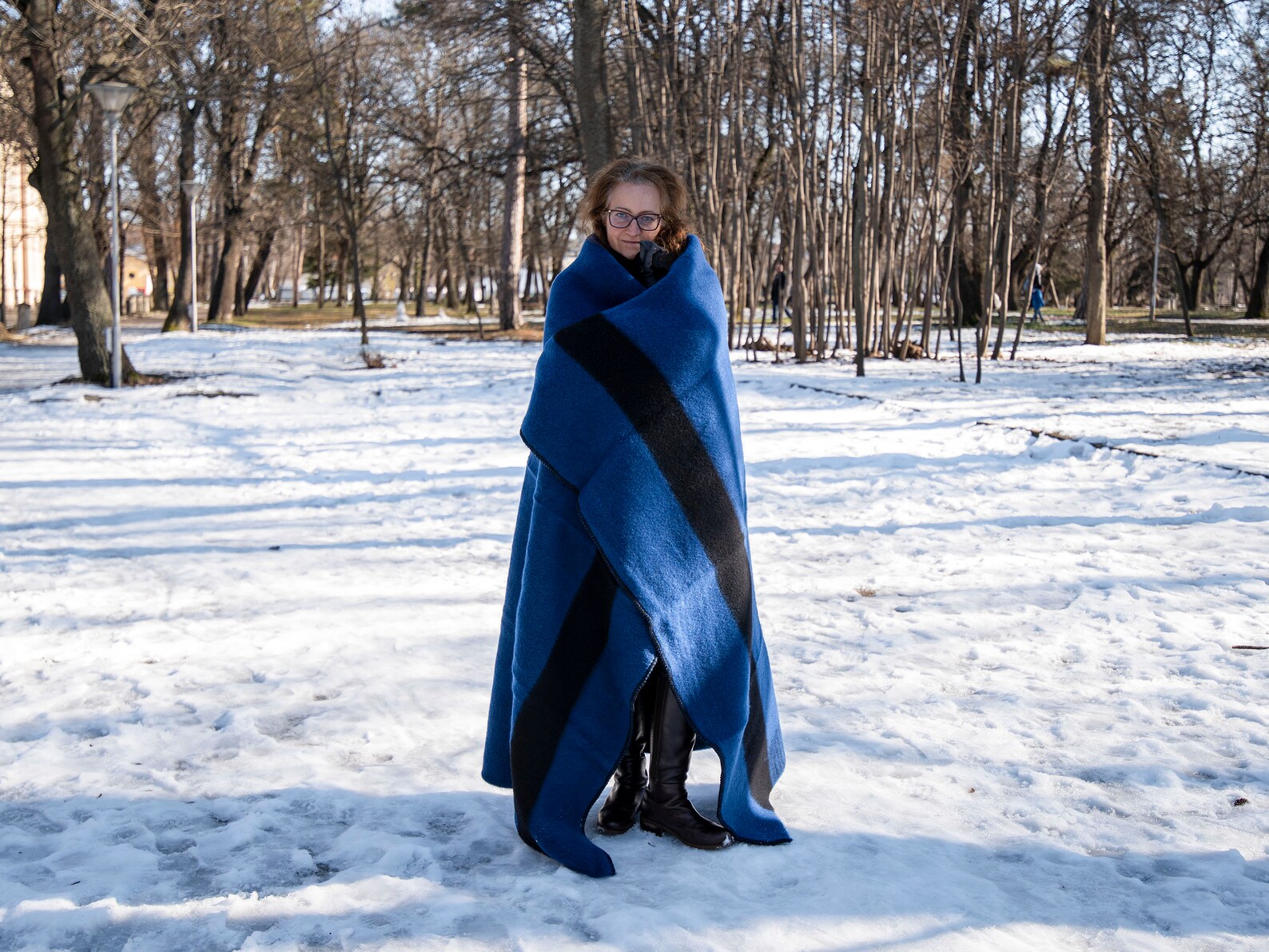 Hudsons Bay Blanket, Point Blanket, Replica, Warm Thick Stripes Blanket, Wool Blanket, Canada