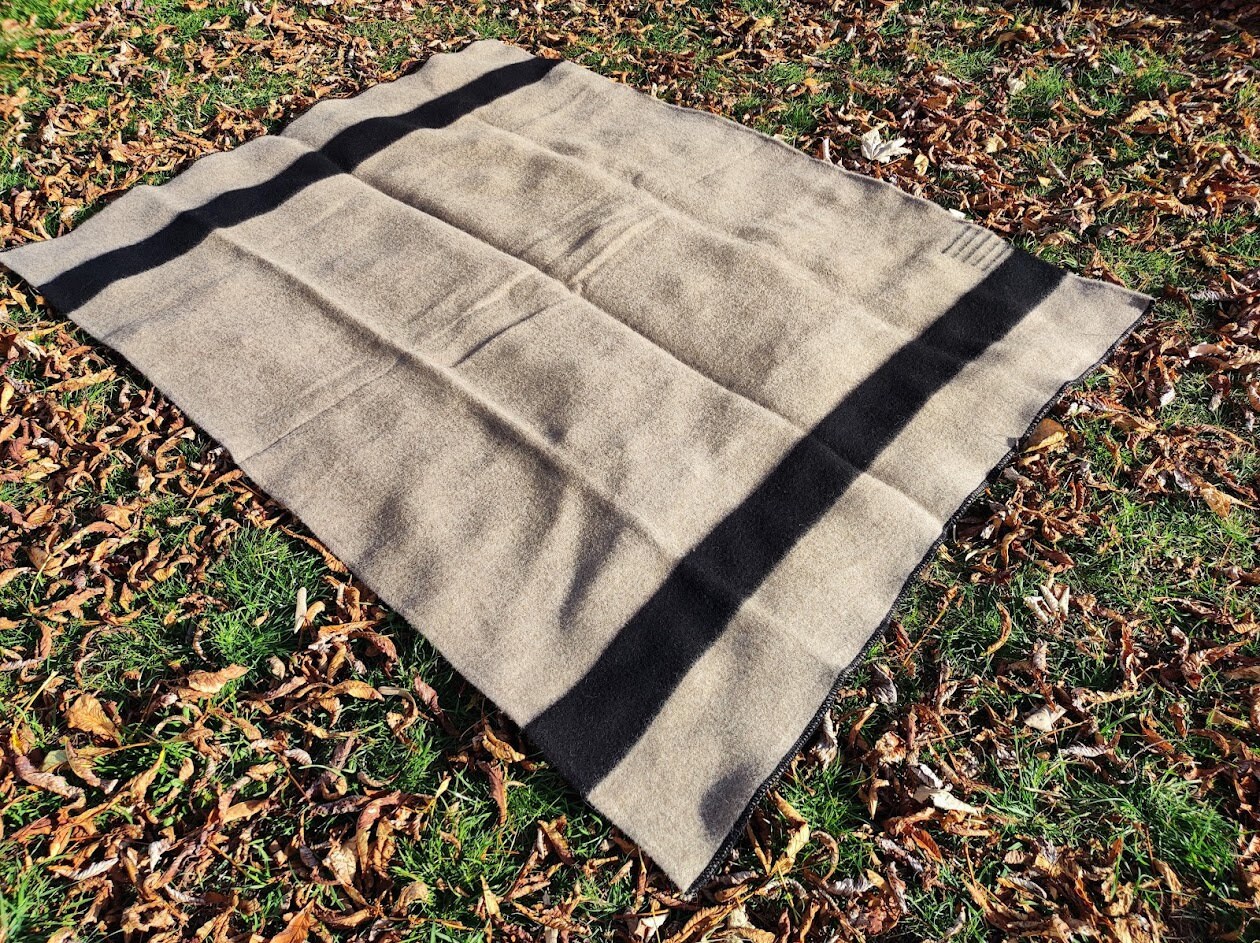 Hudsons Bay Blanket, Point Blanket, Replica, American Pioneer Thick