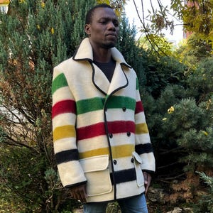 Vintage 100% Wool Coat Xs - Etsy
