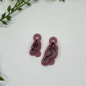 Cardinal Clay Cutter | Christmas Cutters | Embossing Polymer Clay Tools