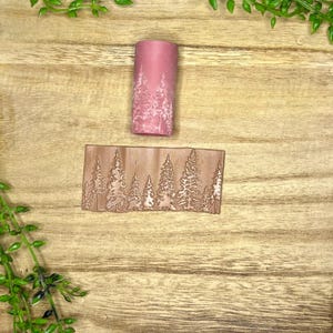 Pine Tree Texture Roller | Forrest Trees | Polymer Clay Tool