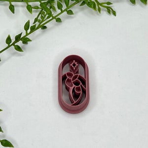 1.5 Inch Nativity Clay Earring Cutter | One Size | Capsule | Christmas Cutter | Embossing Polymer Clay Tool