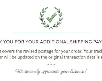 Shipping Charge - MARY FARQUHAR / Order #4035578037