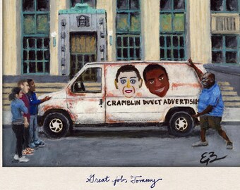 ALT - Great Job Tommy! - POLAROID VERSION - Detroiters - Art Print - Fan Art