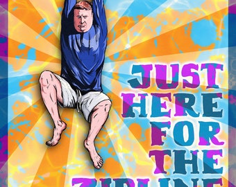 I Think You Should Leave Art Print – Zipline Summer Comedy