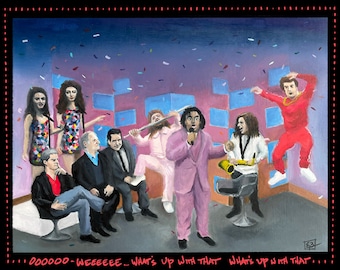 What Up With That SNL Print – Original Fan Art