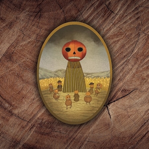 Over the Garden Wall Inspired Harvest Sticker