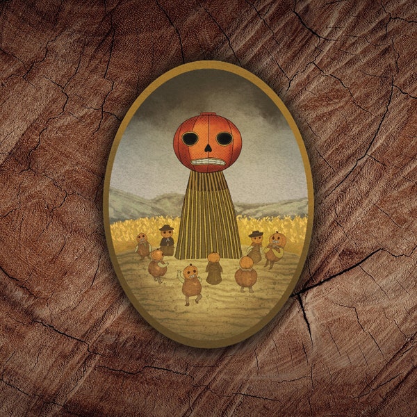 Over the Garden Wall Inspired Harvest Sticker