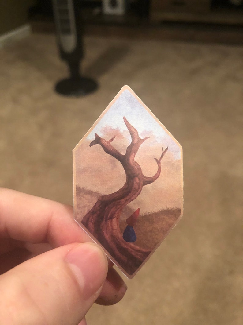 Over the Garden Wall Inspired Edelwood Tree Sticker Etsy