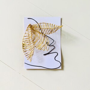 FACES Flower Wire Card Biglietto di auguri Biglietto di nozze Regalo di nozze Cartolina di nascita Biglietto di auguri Matrimonio
