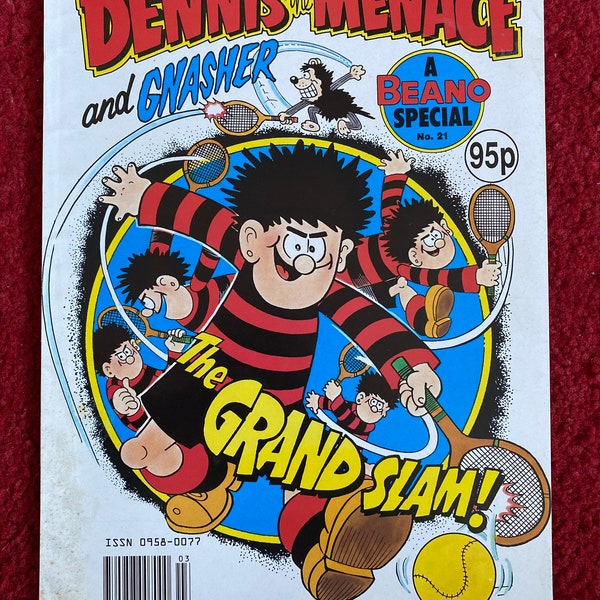 Dennis the Menace and Gnasher: The Grand Slam!, A Beano Special Comic Book - 1990 (No. 21) / Beano Comic / Dennis the Menace