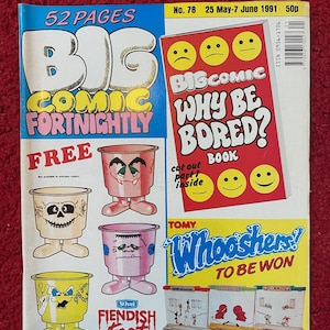 Big Comic Fortnightly Comic Book - 25 May-7 June 1991 (No. 78) / Comic Book / Comic Book Gift / Collectibles / Free Delivery