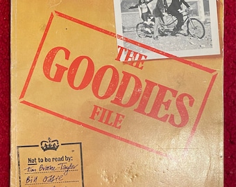 The Goodies File (1977) - Softcover / Comedy Book / Comedy Book Gift / Collectibles / Comedy Books for Sale / Free UK Delivery