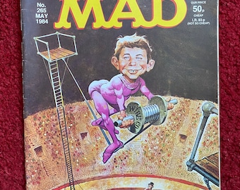 Mad Magazine (UK Edition) Comic Book - May 1984 (No. 265) / Retro Magazine / Comedy / Humour Gift / Comic Book Gift / Free UK Delivery