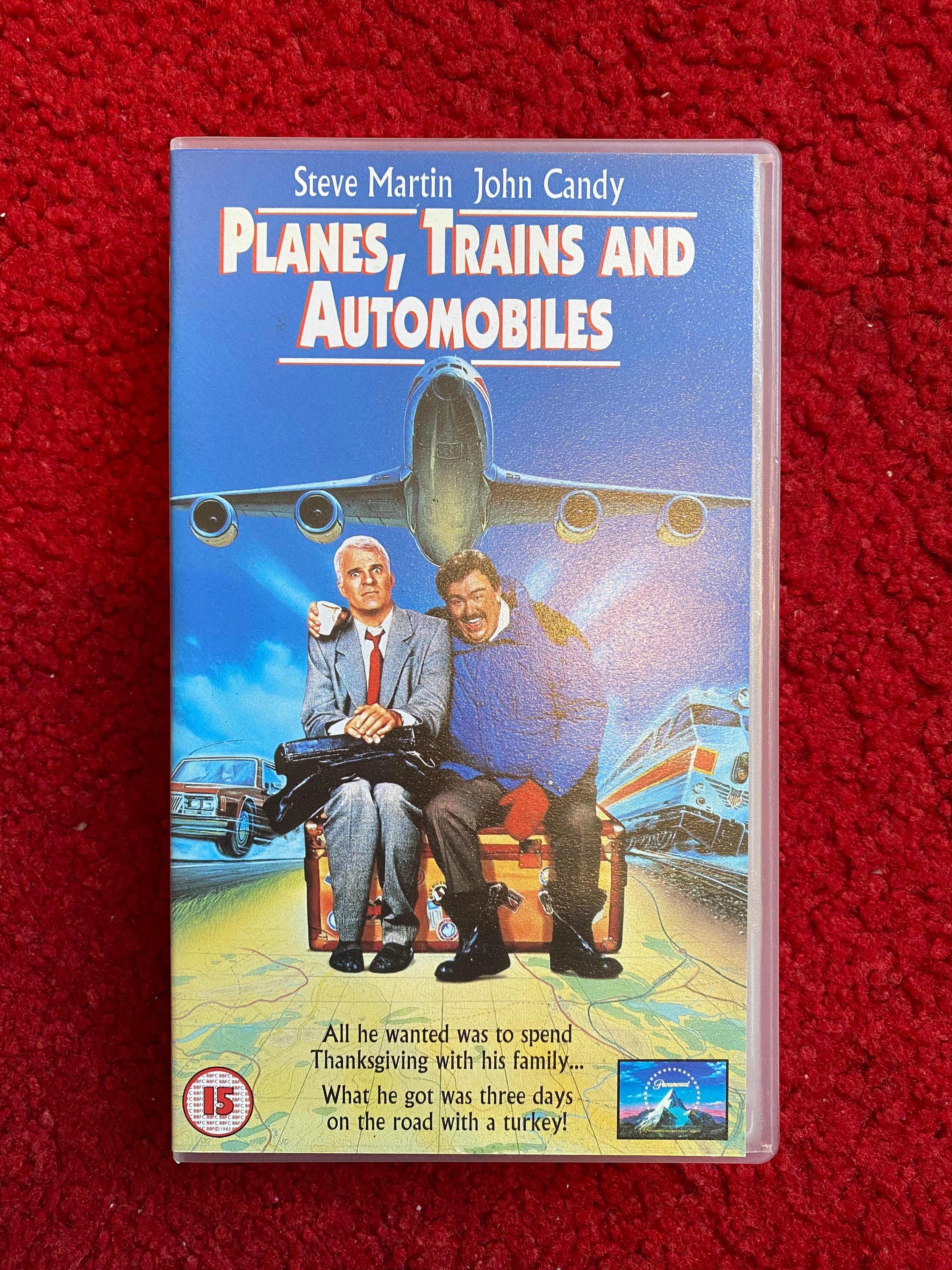Planes trains and automobiles vhs video tape 1987 vintage etsy