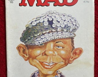 Mad Magazine (UK Edition) Comic Book - September 1983 (No. 257) / Retro Magazine / Comedy / Humour Gift / Comic Book Gift / Free UK Delivery
