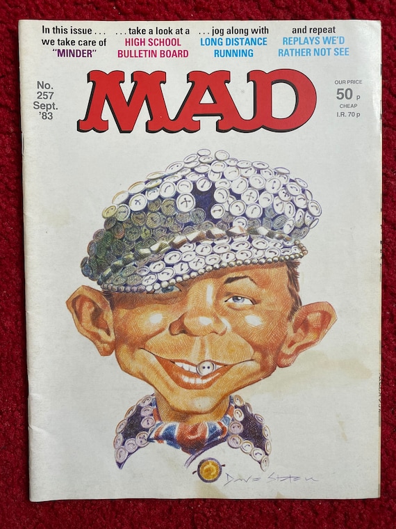 Mad Magazine (UK Edition) Comic Book - September 1983 (no. 257