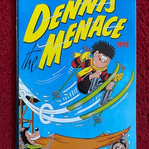 Dennis the Menace Annual (1992) - Hardcover / Dennis the Menace / Beano Comic / Comic Book / Comic Book Gift / Free UK Delivery