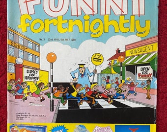 Funny Fortnightly Comic Book - 22 April-5 May 1989 (No. 3) / Comic Book / Comic Book Gift / Collectibles / Free Delivery / Free UK Delivery